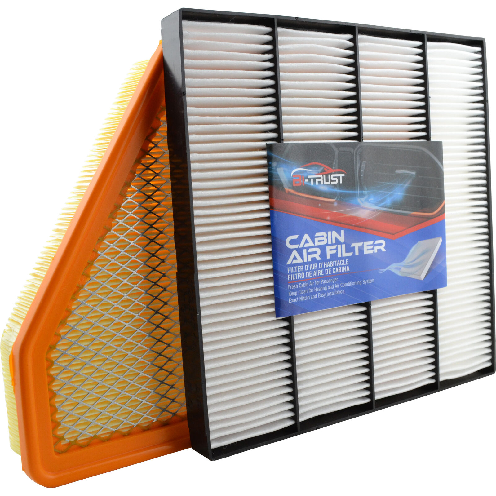 Engine & Cabin Air Filter Combo Set for Chevrolet Chevy Camaro 2010-2015