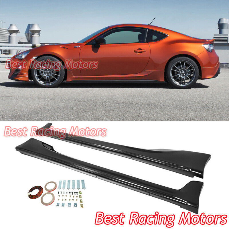 For 2012-2021 Scion FR-S / Subaru BRZ T Style Gen 1 Side Skirts (ABS)