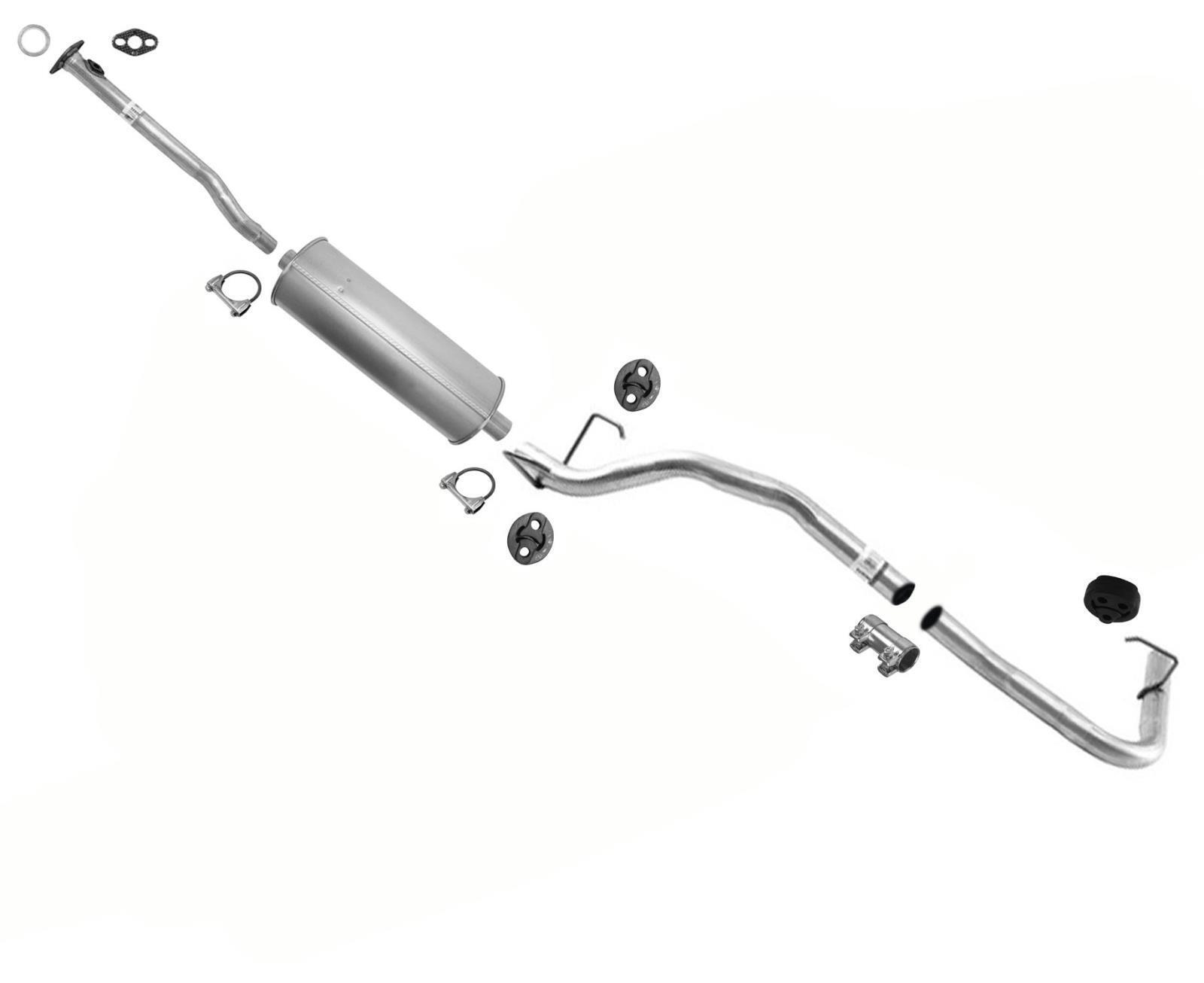 Muffler Exhaust System for Toyota 1999-2004 Tacoma 2.4L with 121.9