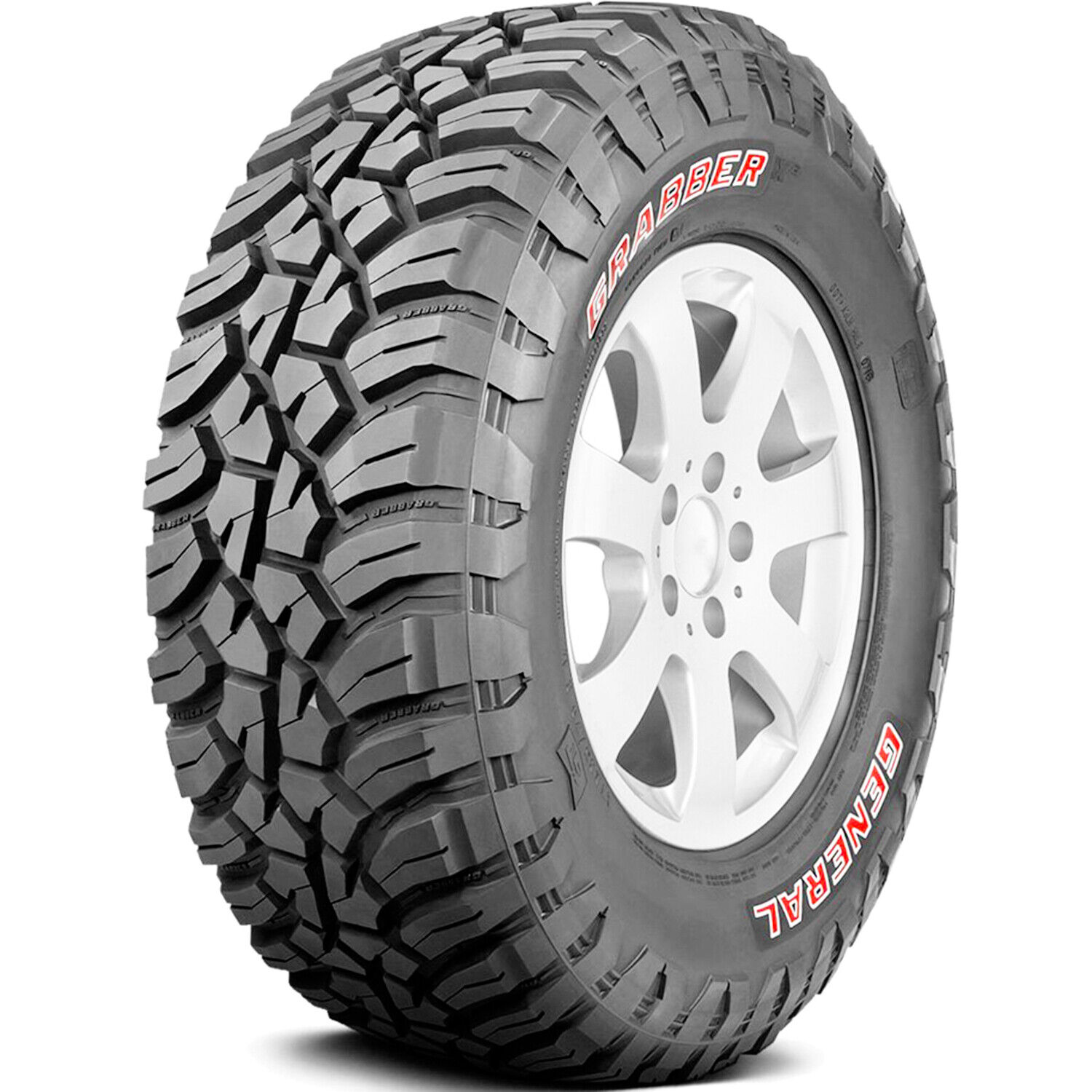 2 Tires General Grabber X3 LT 37X13.50R20 Load E 10 Ply (SRL) MT M/T Mud