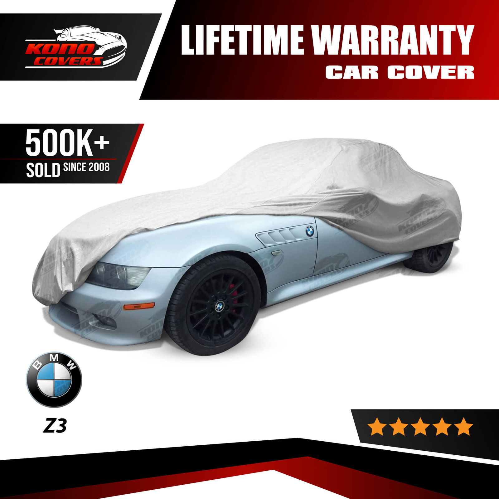 BMW Z3 4 Layer Car Cover Fitted In Out door Water Proof Rain Snow Sun Dust