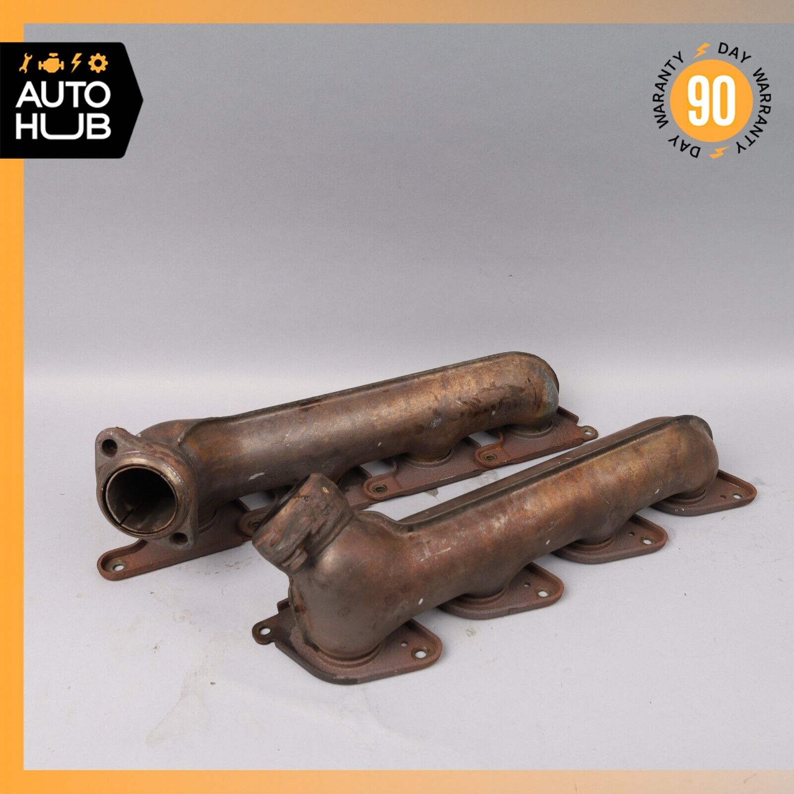 07-16 Mercedes R230 SL550 CLK550 5.5 V8 Exhaust Manifold Right and Left Set OEM