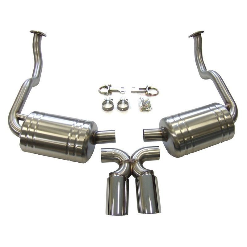 Porsche 987 Boxster Cayman 2005-2008 Direct Fit Topgear Sports Exhaust with Tips