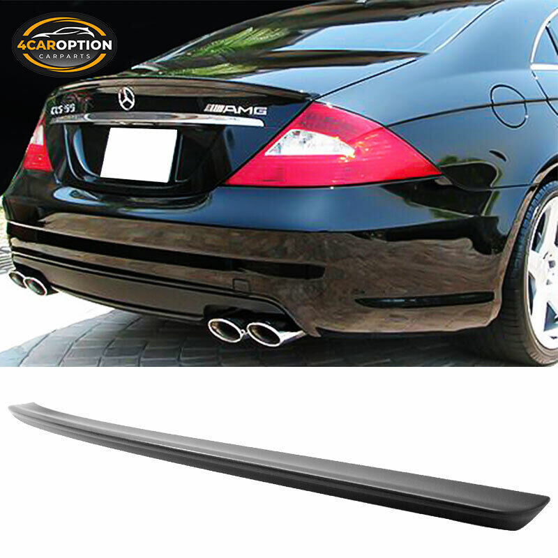 Fits 05-10 Mercedes-Benz W219 CLS-Class Rear Trunk Spoiler Wing ABS