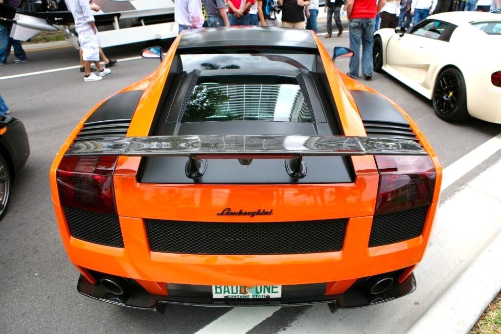 Lamborghini Gallardo 560 Carbon Fiber SL factory style Rear Wing Spoiler  USA