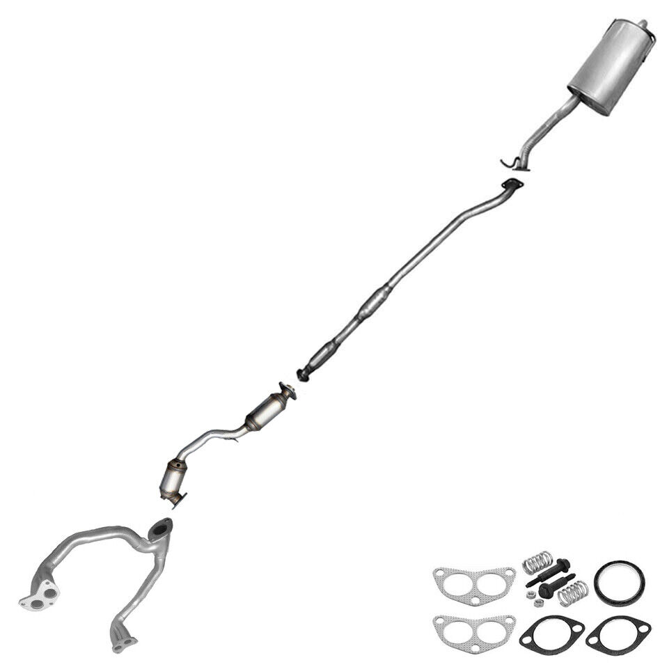 Exhaust Sytem kit with Catalytic fits 2001-2004 Subaru Outback Wagon 2.5L