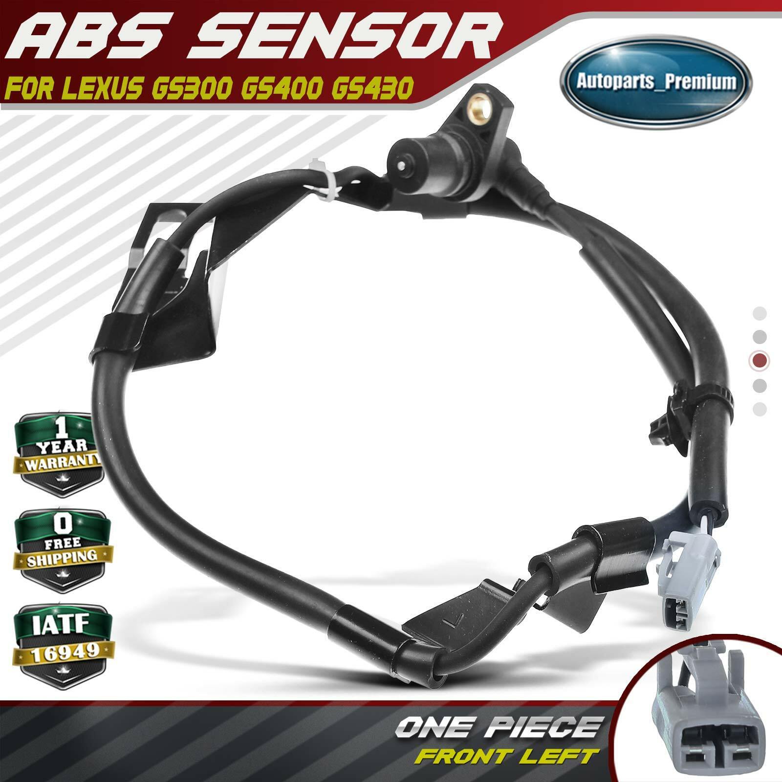 ABS Wheel Speed Sensor for Lexus GS300 GS400 GS430 SC430 Front Driver Left Side