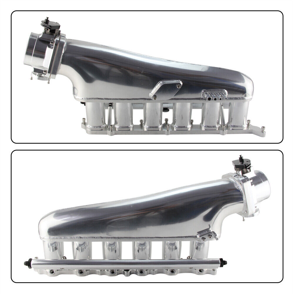 For Toyota Supra Chaser 2JZ-GE Intake Manifold Kit Throttle Body 90mm Fuel Rail 