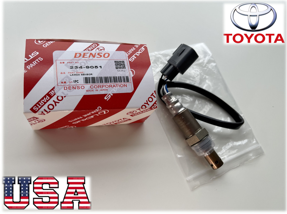 OEM DENSO 234-9051 Fuel To Air Ratio Sensor For Lexus & Toyota in Box Upstream