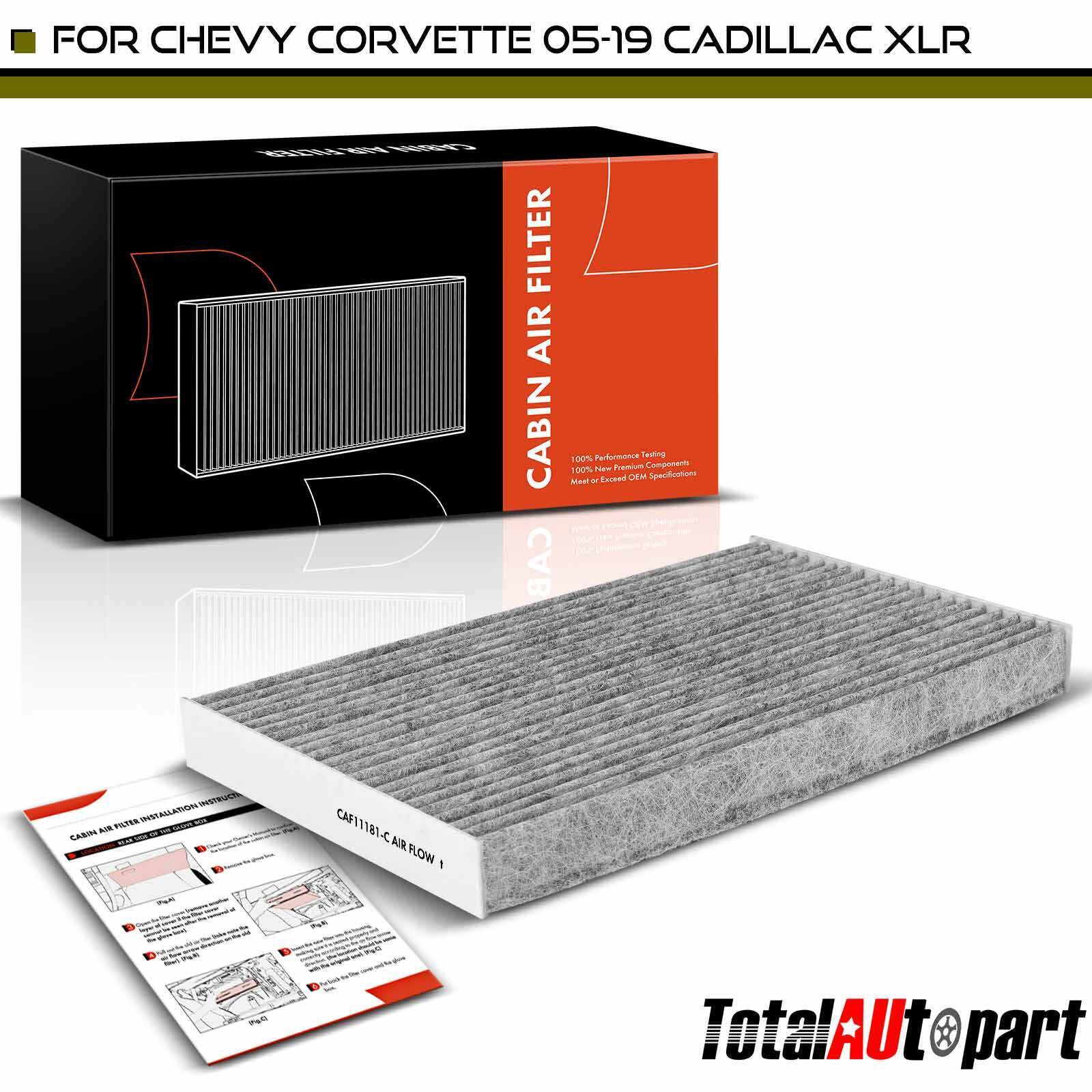 Activated Carbon Cabin Air Filter for Chevrolet Corvette 2005-2019 Cadillac XLR