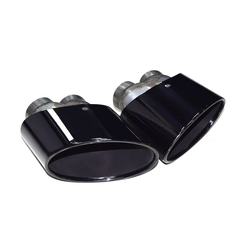 Car Exhaust Pipe Dual Tips For Audi RS3 RS4 RS5 RS6 Stainless Steel Tail Muffler