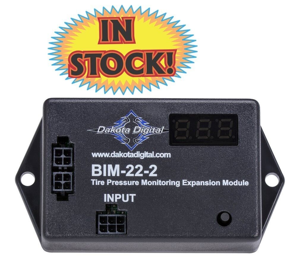 Dakota Digital BIM-22-2 - BIM Tire Pressure Monitoring Gauges