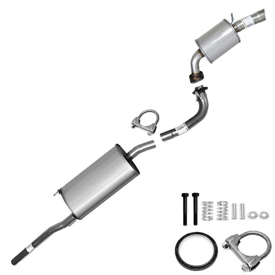 Stainless Steel Exhaust System Kit fits: Lexus RX330 RX350 Toyota Highlander