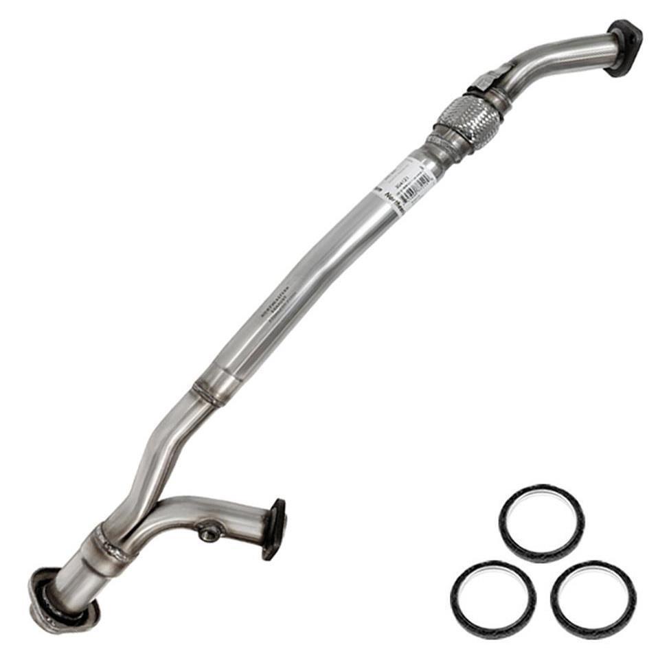 Stainless Steel Exhaust Front Flex Pipe fits: 2004-2006 Sienna 3.3L FWD