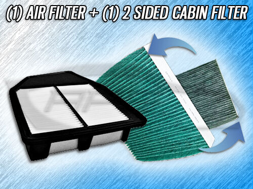 AIR FILTER HQ CABIN FILTER COMBO FOR 2008 2009 2010 2011 HONDA ACCORD -2.4L ONLY