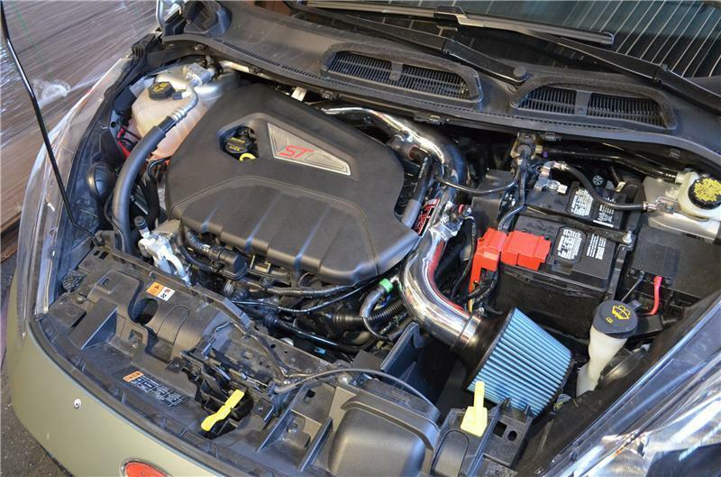 Injen SP Short Ram Air Intake Kit for Ford Fiesta ST 1.6L Turbo 14-15 Polished