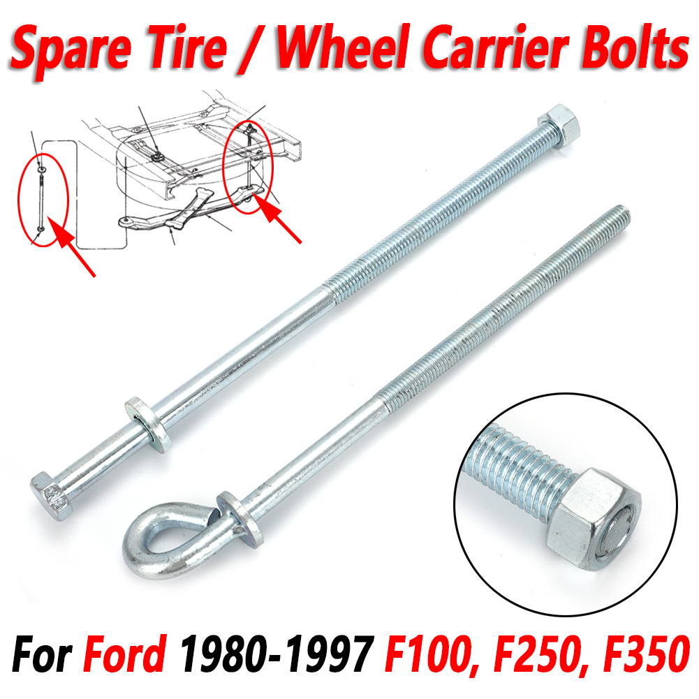 Spare Tire Carrier Wheel Carrier Bolts Kit For Ford F100 F250 F350 Truck 1980-97