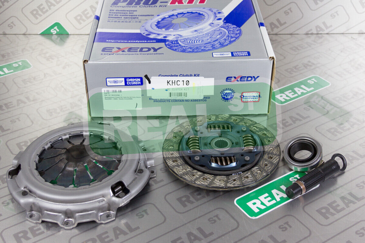 EXEDY Replacement Clutch Kit RSX Type S 02-06 2.0L K20A2 K20Z1 Civic SI 06 K20Z3