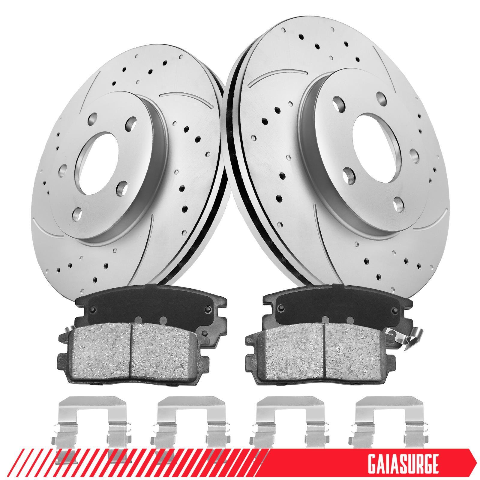 Front Disc Rotors Ceramic Brake Pads for 2006 2007 2008 2009 2010 2011 Chevy HHR