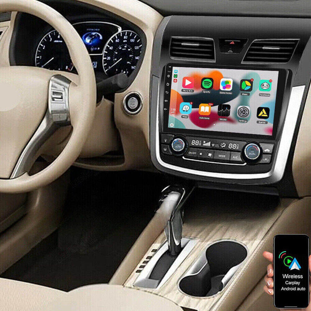 Fits For Nissan Altima 2013-2018 Apple Carplay Radio Android 12 GPS NAVI WIFI