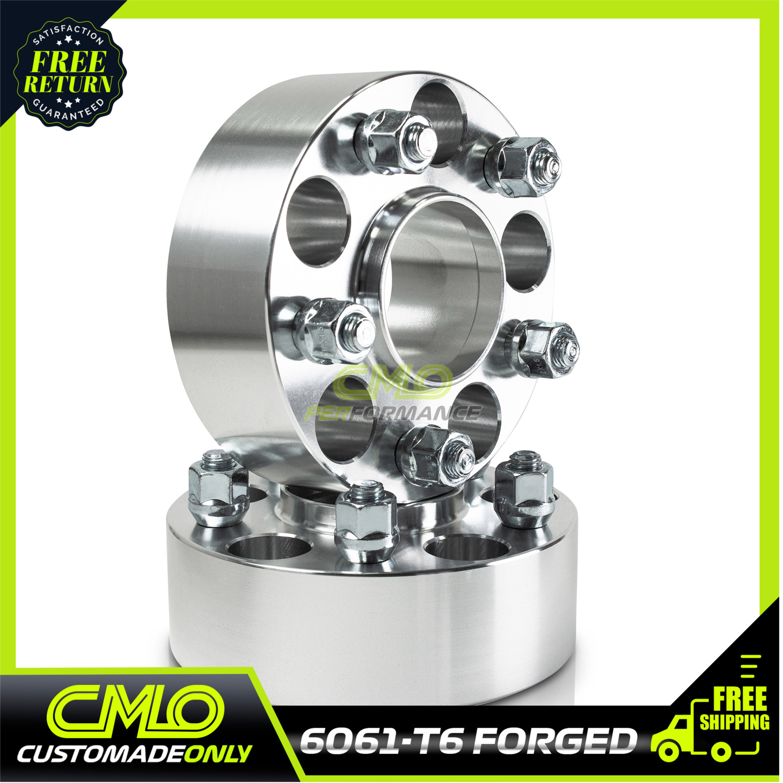 2pc 50mm Hubcentric Wheel Spacers 5x4.5 Fits IS250 IS300 IS350 GS350 GS460 Camry