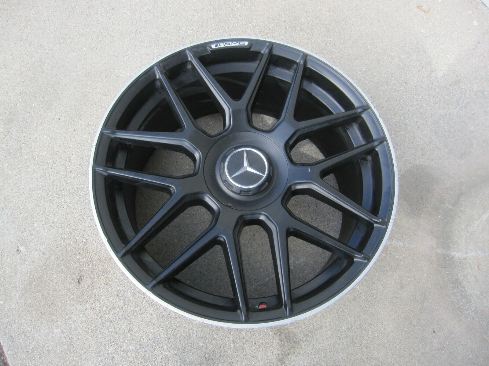 Mercedes 19” C class C63 SL63 SL65 AMG 9.5 Rear OEM Wheel Black Factory