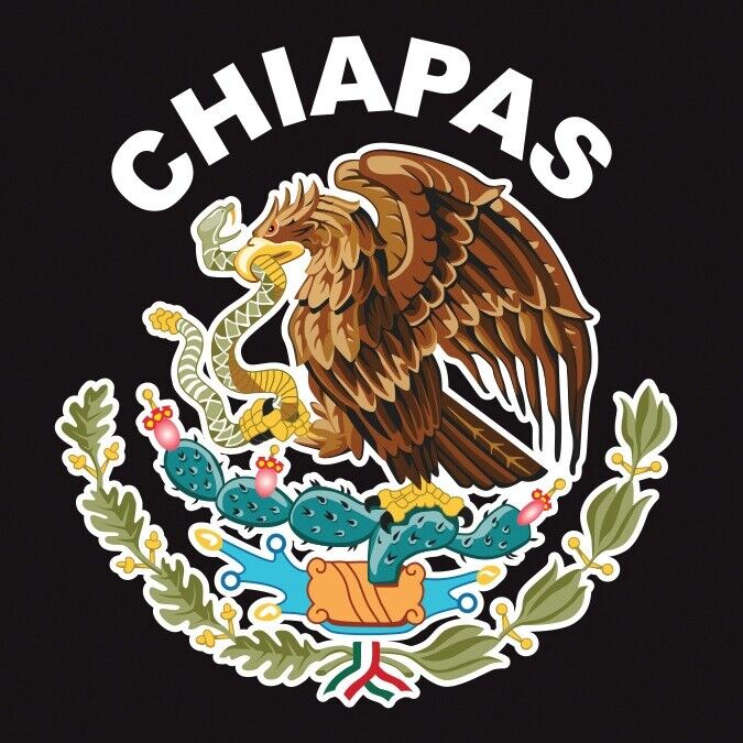 Mexican Flag Eagle States  Aguila Decal Car Window Laptop Vinyl Sticker  Escudo 