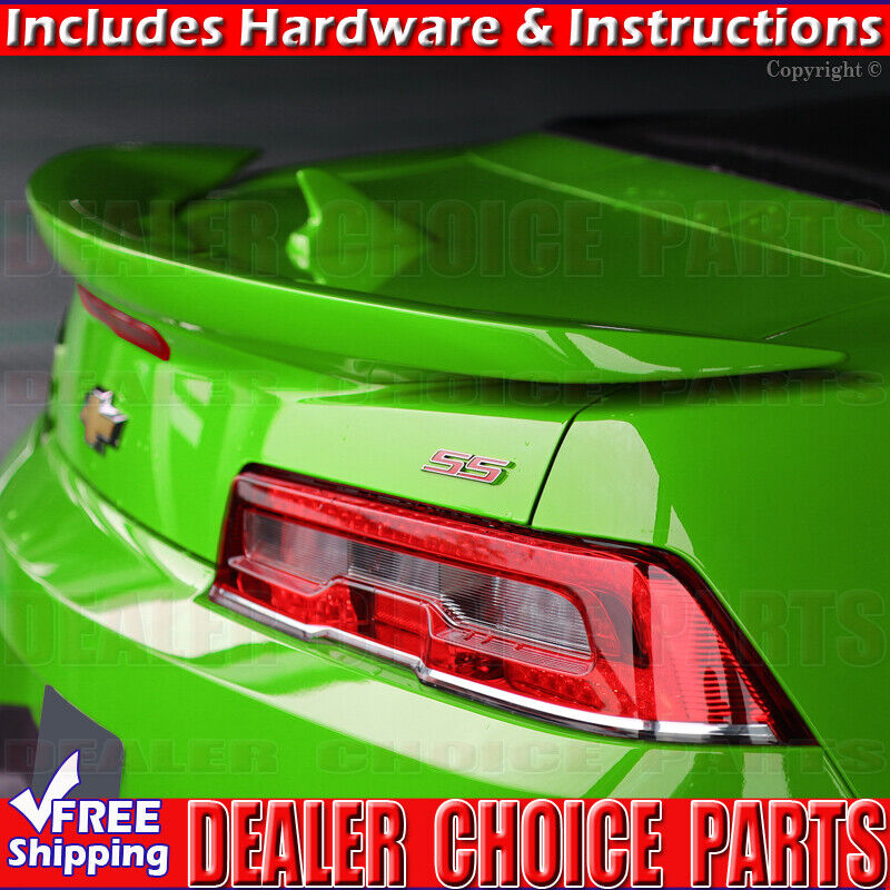 2014-2015 Chevy Camaro OE Factory Blade Z28 SS Style Spoiler Wing UNPAINTED