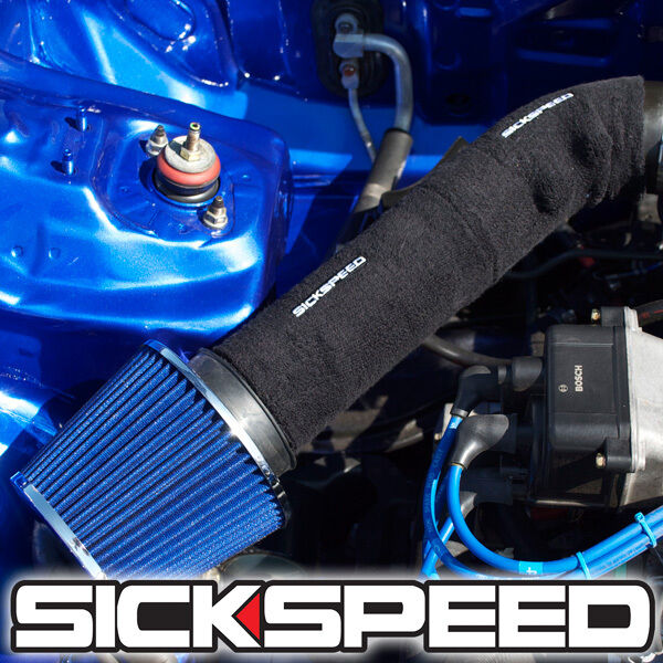 BLACK THERMAL COVER FOR COLD AIR/SHORT RAM INTAKE PIPE ENGINE BAY SOCK P10
