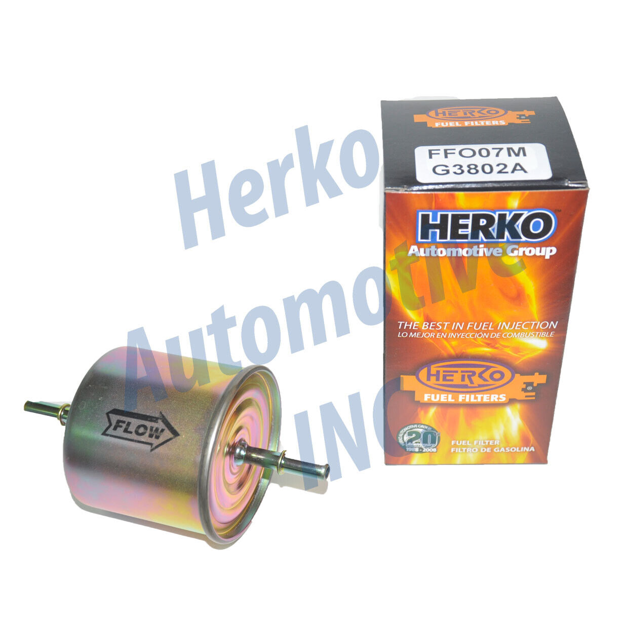 Herko Fuel Filter FFO07M for Ford Mercury Lincoln Merkur Mazda EXP Mustang 83-07
