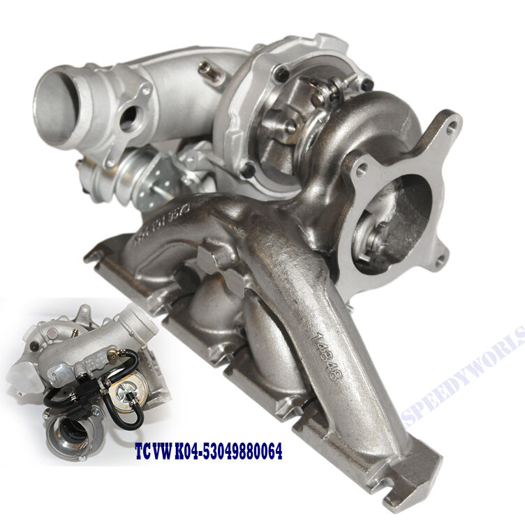 K04 53049880064 Turbo for 07-14 Audi TT BZC CDLC Engine 06F145702C