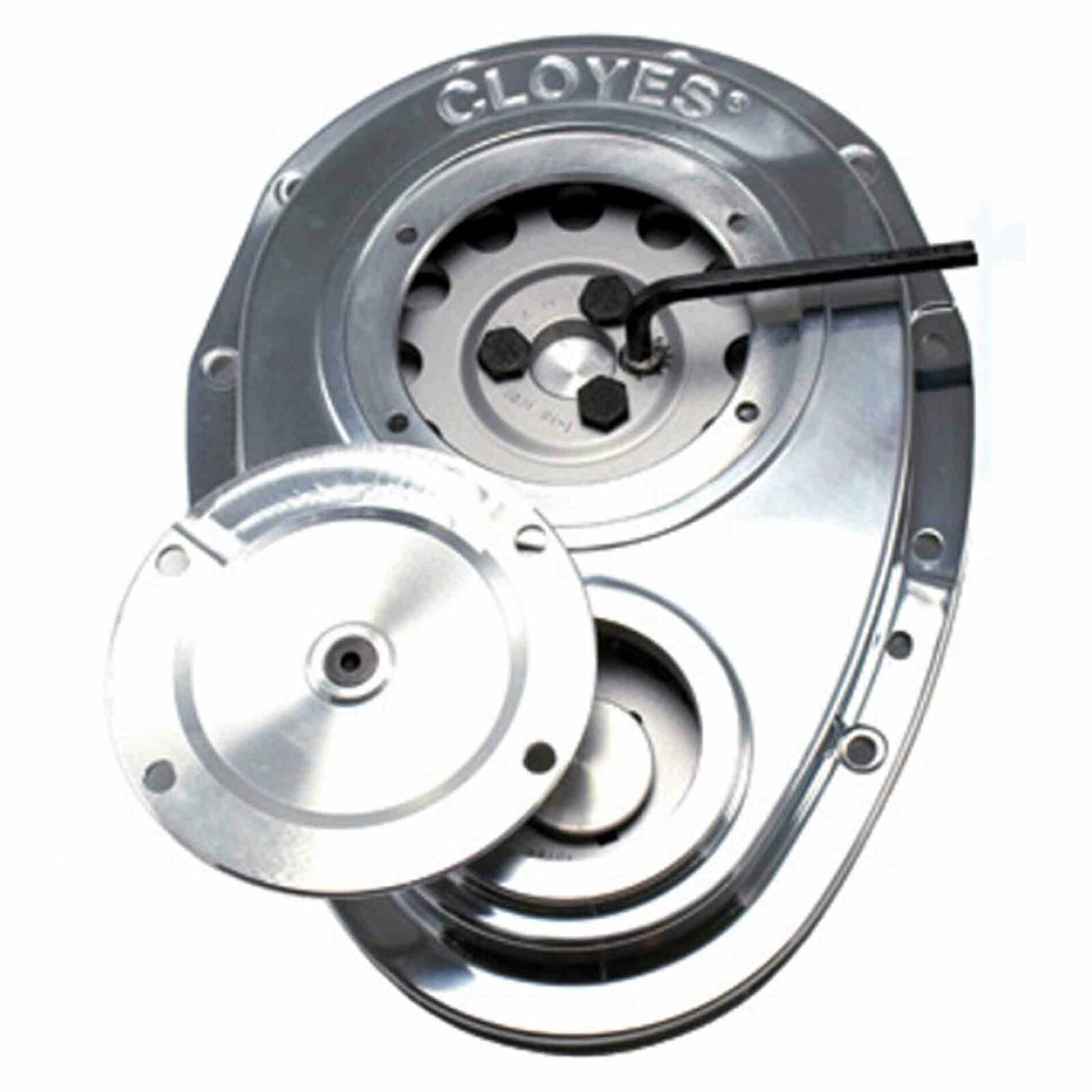 Cloyes Gear 9221 Timing Cover SBC Quick Button Two Piece Cover