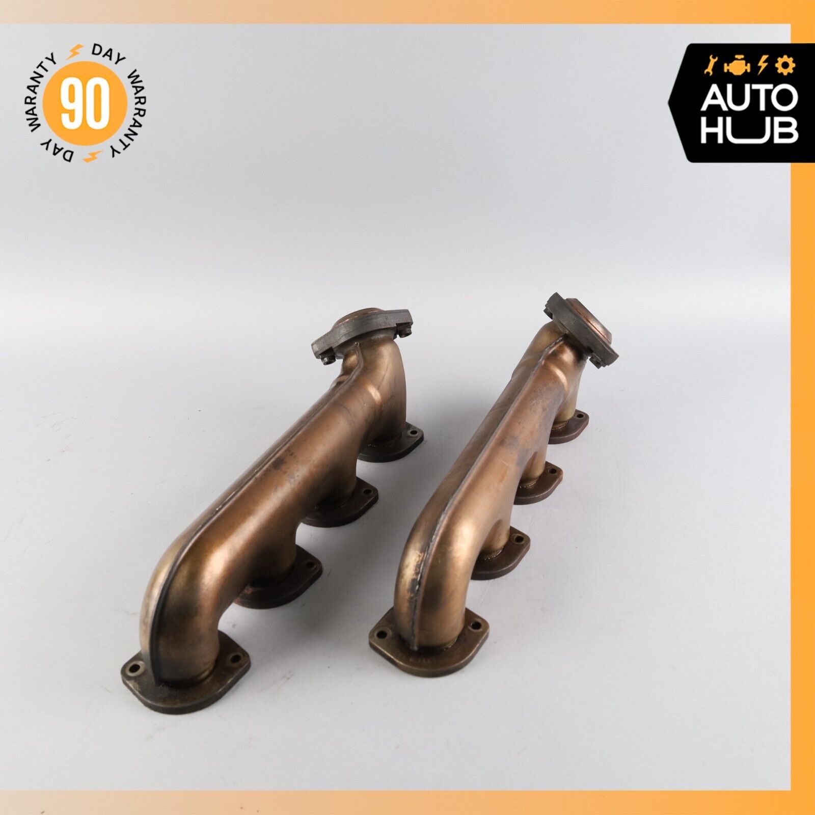 01-06 Mercedes W220 S55 CL55 AMG Exhaust Manifold Set Left and Right Set OEM