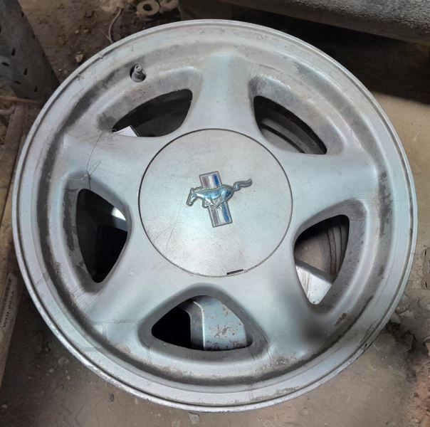 Wheel 16x7 Aluminum Argent Fits 91-93 MUSTANG 173358