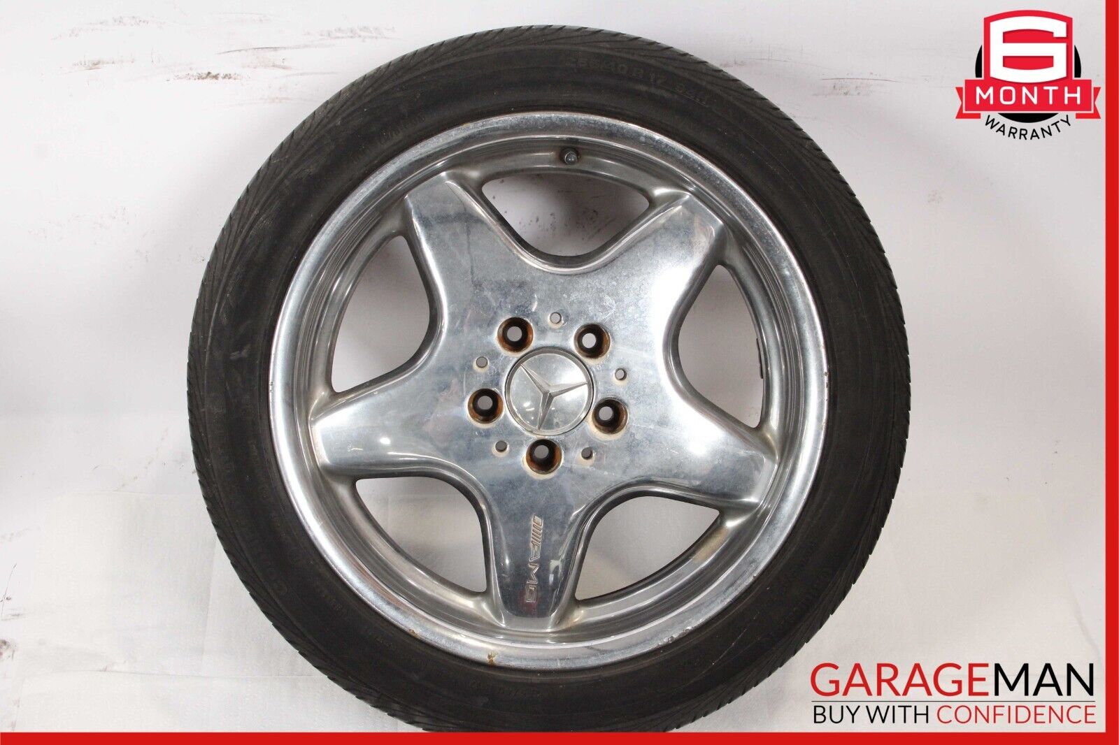 97-04 Mercedes R170 SLK230 SLK320 Rear Wheel Tire Rim 8.5Jx17H2 ET30 OEM