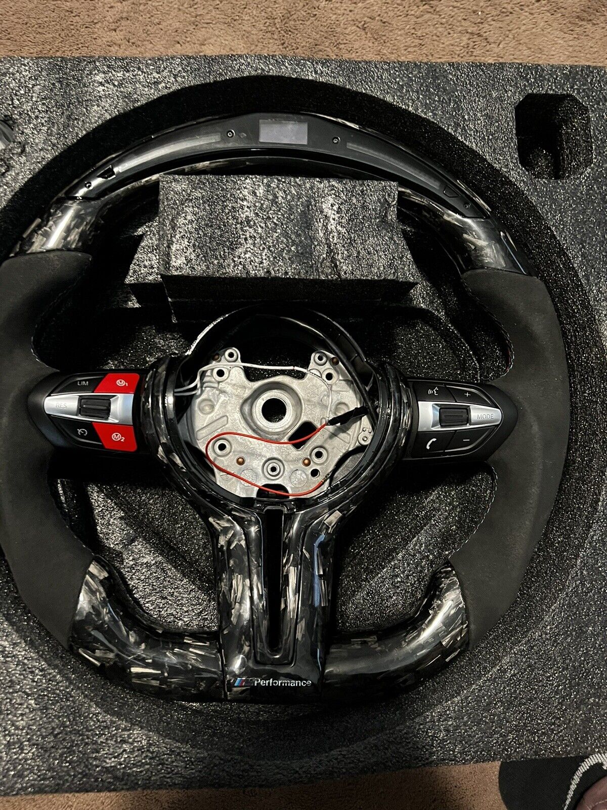 Forged Carbon Fiber Sport Steering Wheel for BMW F80 F82 F30 X5 X M1 M2 M3 M4 M5