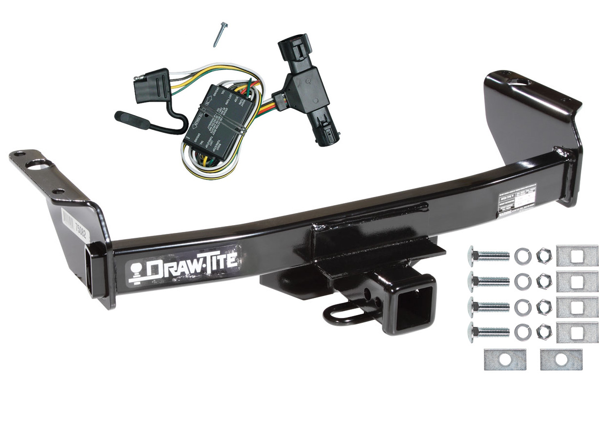 Trailer Tow Hitch For 93-99 Ford Ranger 94-09 Mazda B-Series w/ Wiring Kit