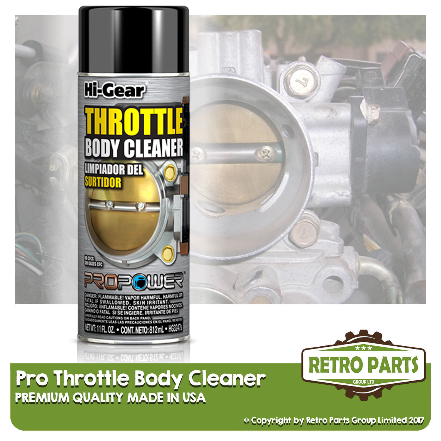 Throttle Body Cleaner for Honda Ascot. Idle Air Induction Control Valve