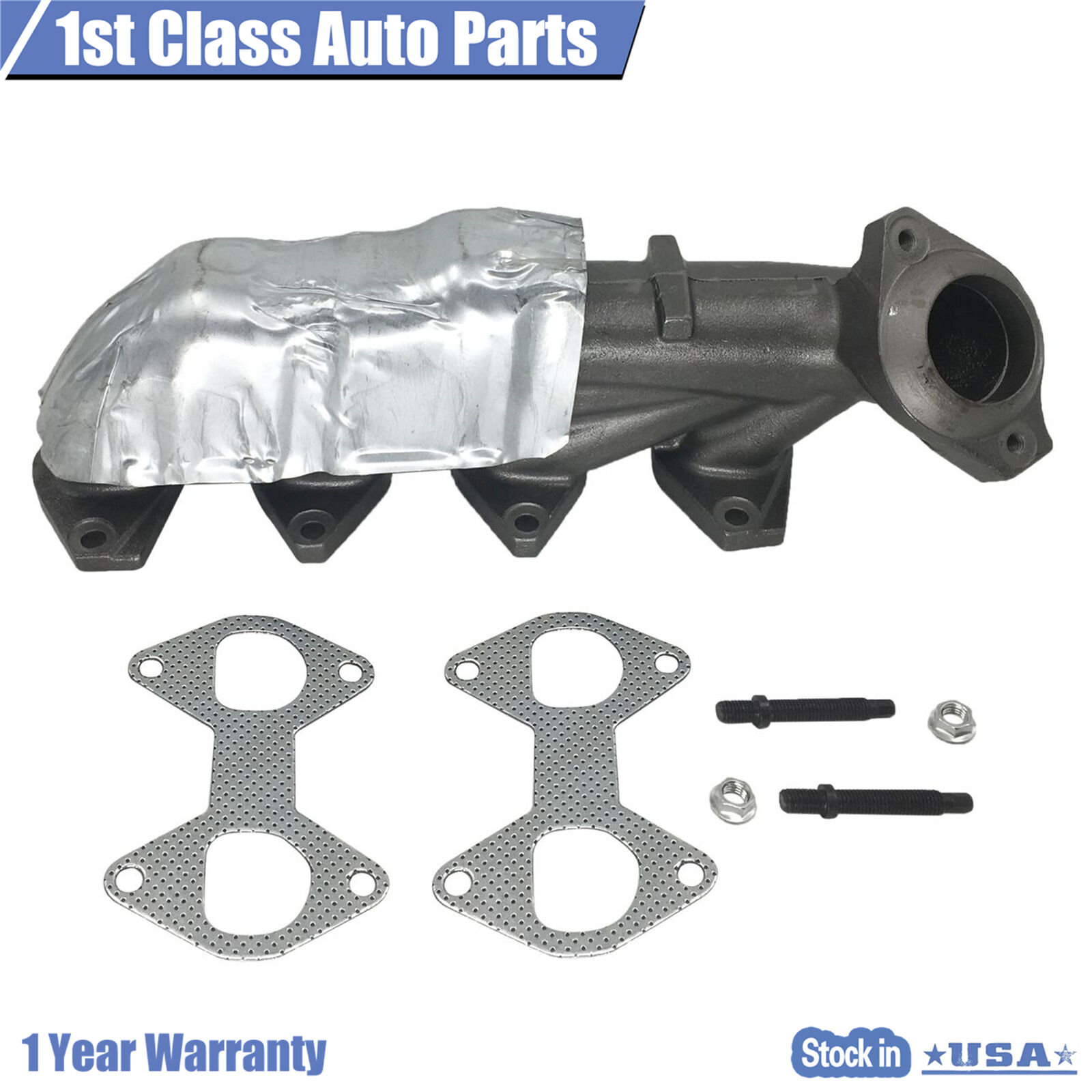 Exhaust Manifold Left For 04-14 Ford F150 Expedition Lincoln Navigator 674-695