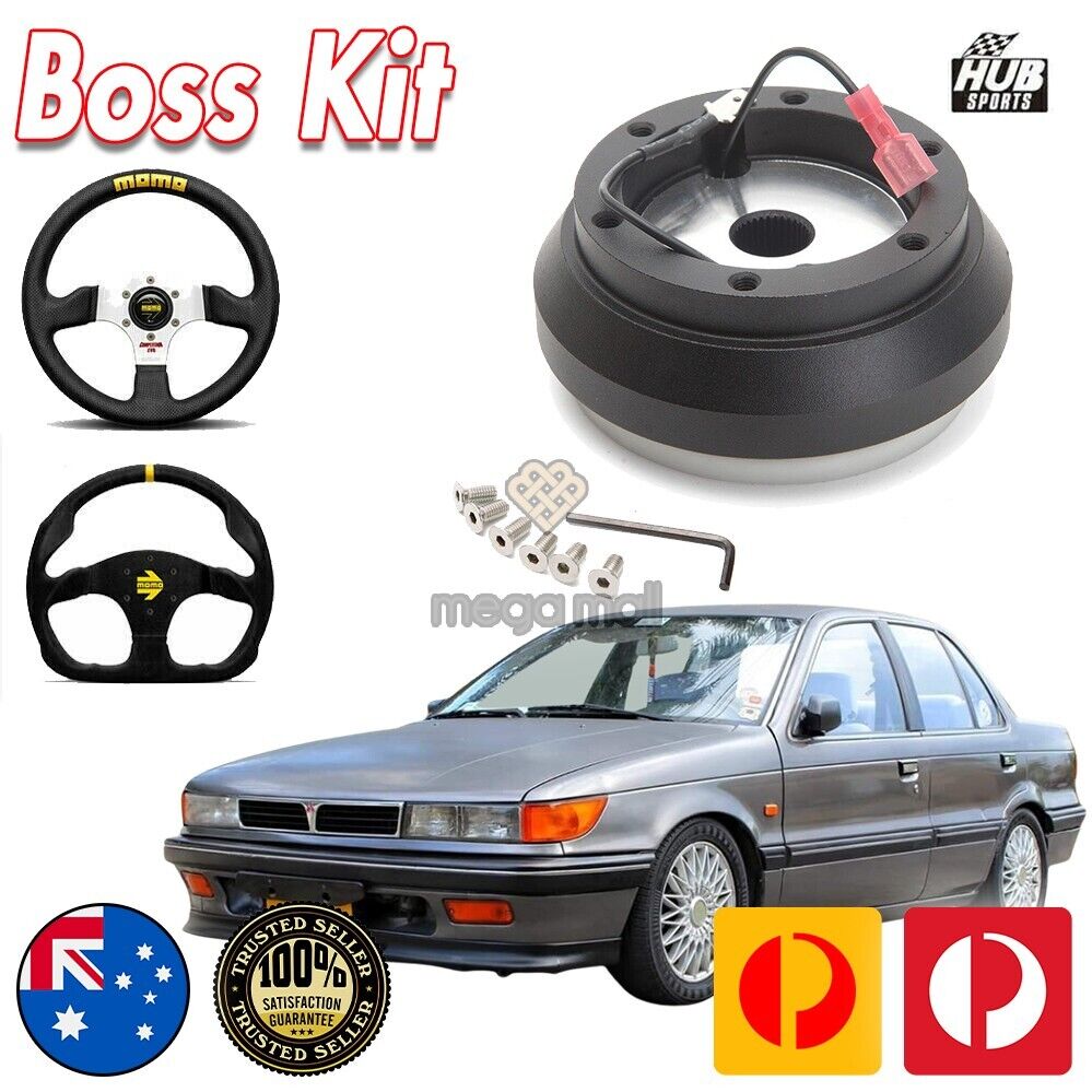 Slim Steering Wheel Boss Kit Hub Adapter for Mitsubishi Lancer Colt Cyborg CB