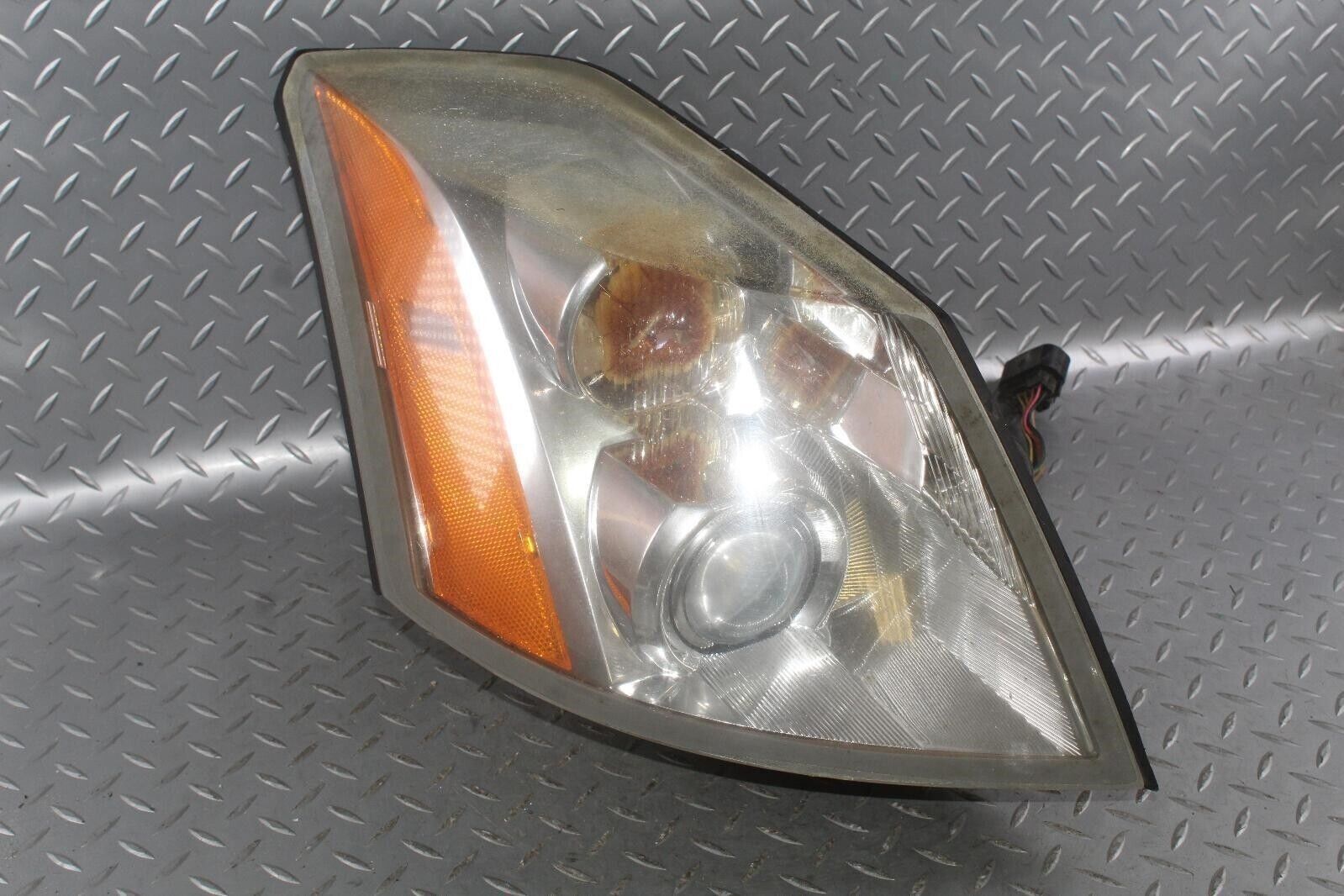 *HAZY*04-09 XLR Passenger RH R Headlight Projection Headlamp Light Lamp Lens OEM