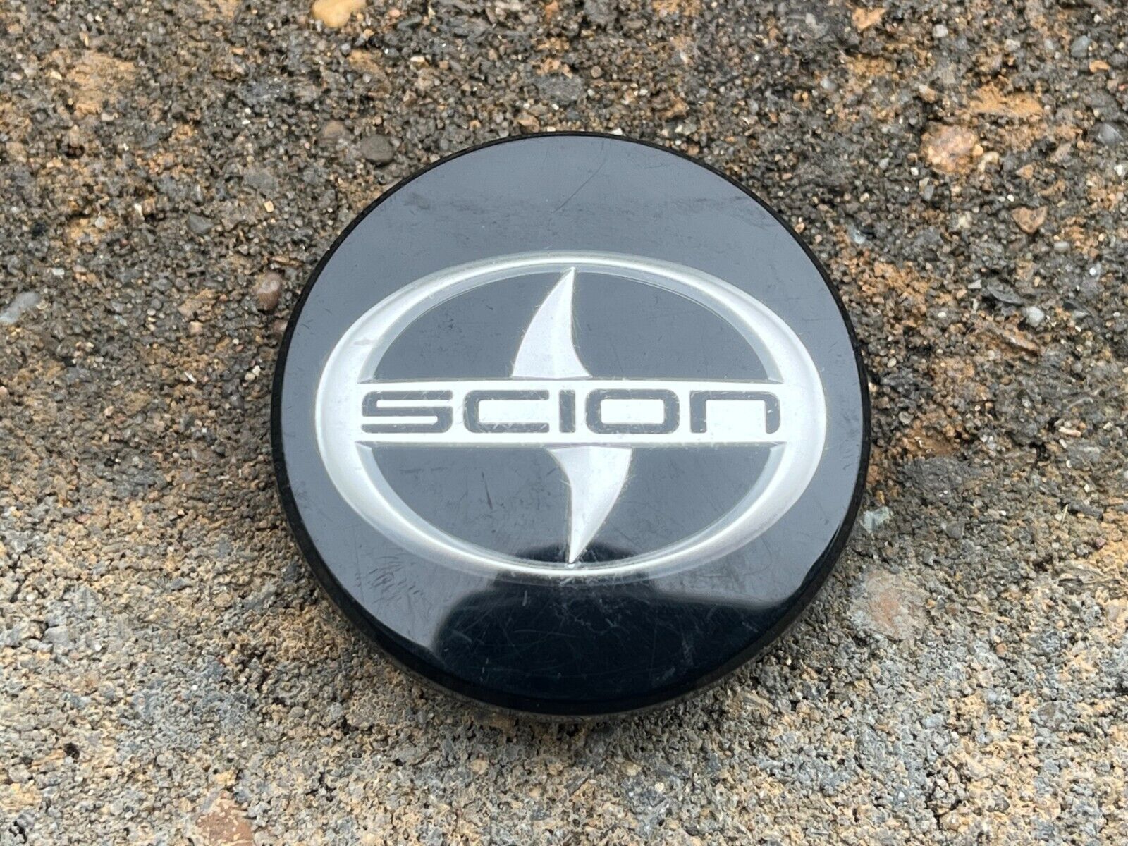 Scion TC OEM Wheel Center Cap Black Finish Diameter 1 7/8 Inch