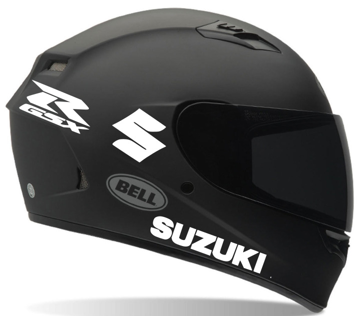  Suzuki GSX R decals, Vinyl cut Window, body or Helmet decals 4 Suzuki 2 S 2 R