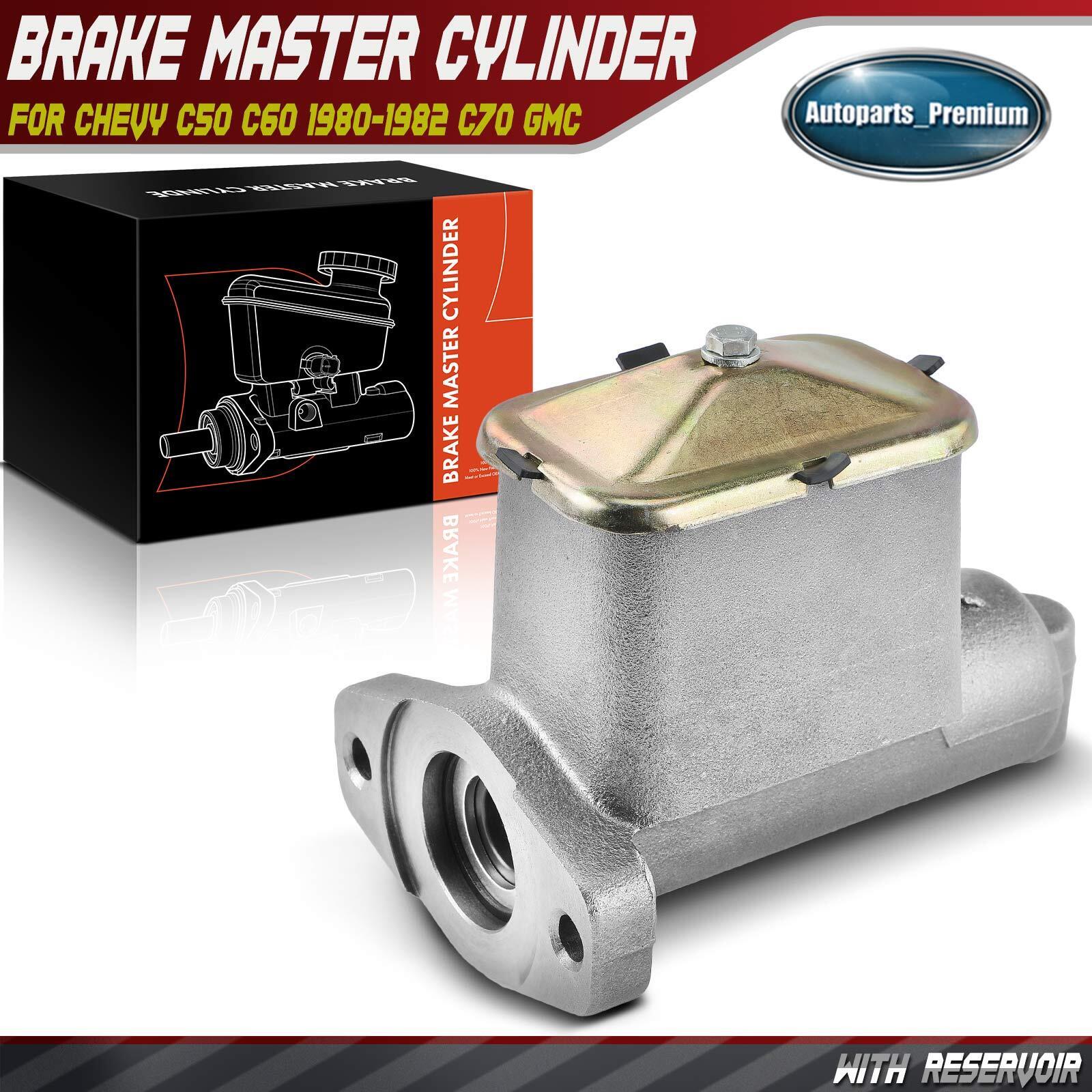 Brake Master Cylinder w/ Reservoir for Chevrolet C50 C60 1980-1982 C70 GMC C7000