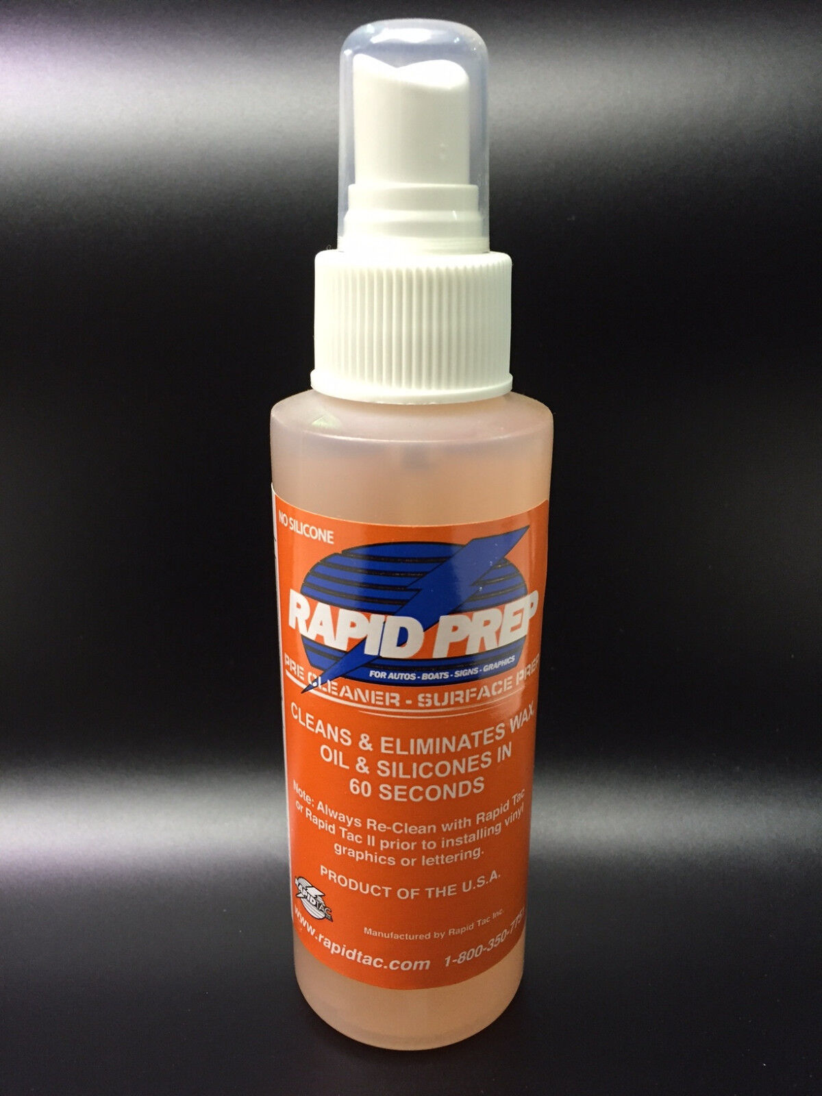 RAPID PREP 4 OZ BOTTLE WITH SPRAYER - IN STOCK AND READY TO SHIP