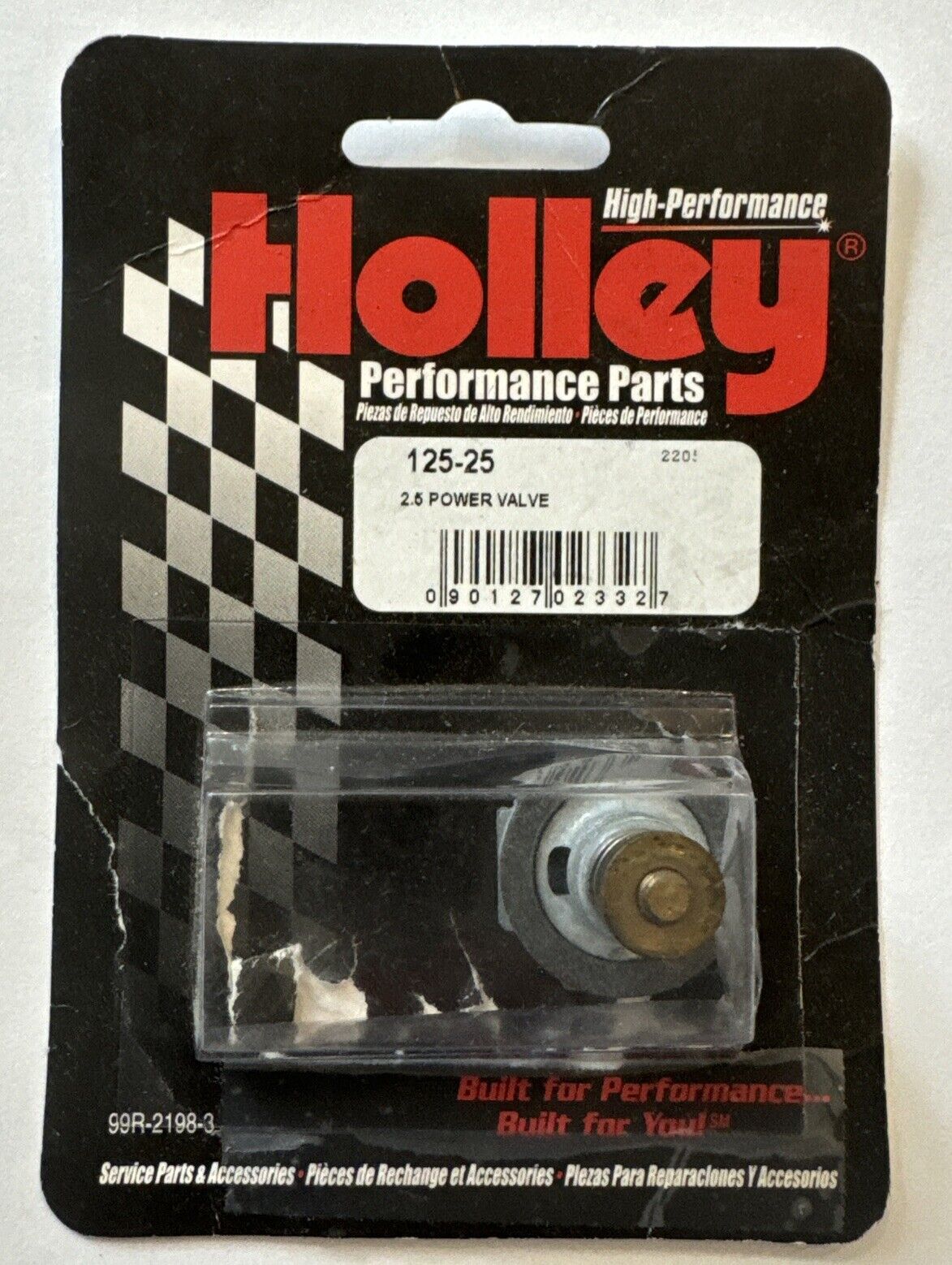 Holley 125-25 Single Stage Standard Flow Power Valve 2.5in Hg