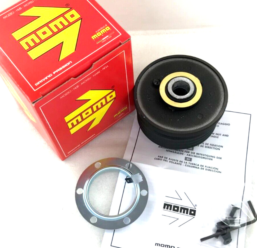 Genuine Momo steering wheel hub boss kit MK4034. Fiat Ducato, UNO, Lancia Y10