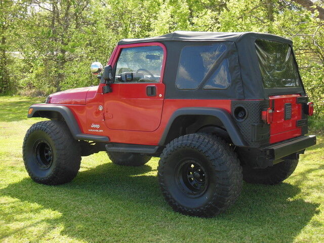 For 97-06 Jeep Wrangler Soft Top with Tinted Side Panels & Rear Window