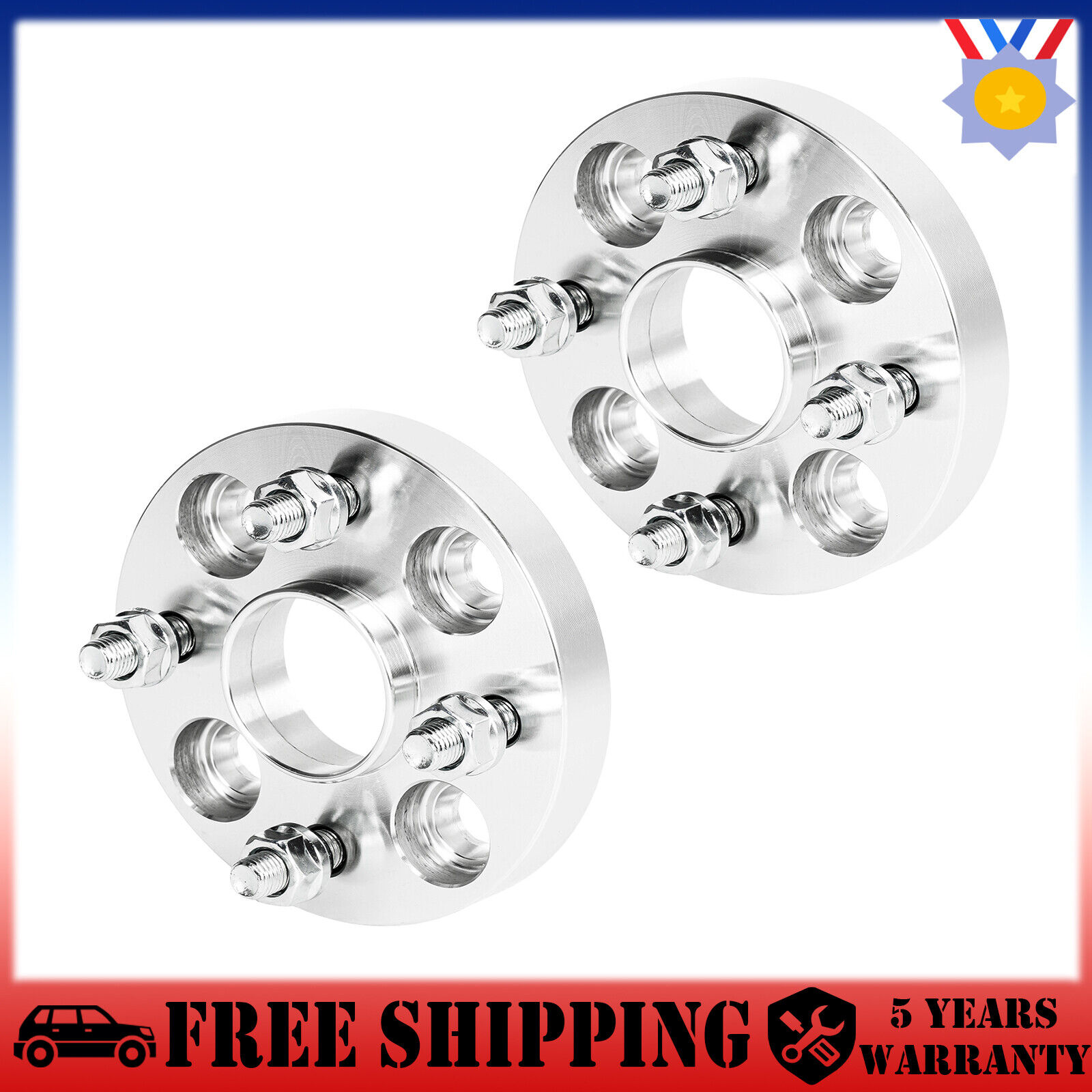 20mm 4x100 to 4x100 54.1mm Wheel Spacers M12x1.5 For Toyota MR2 Spyder Tercel