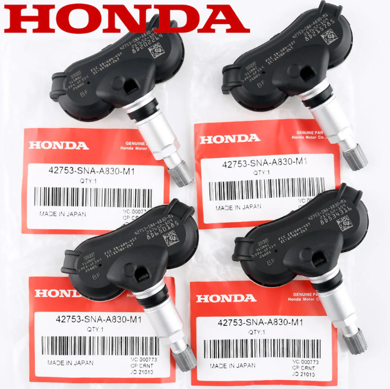 4Pcs Genuine OEM 42753-SNA-A83 Tire Pressure Sensors Tpms For Honda Crz Odyssey